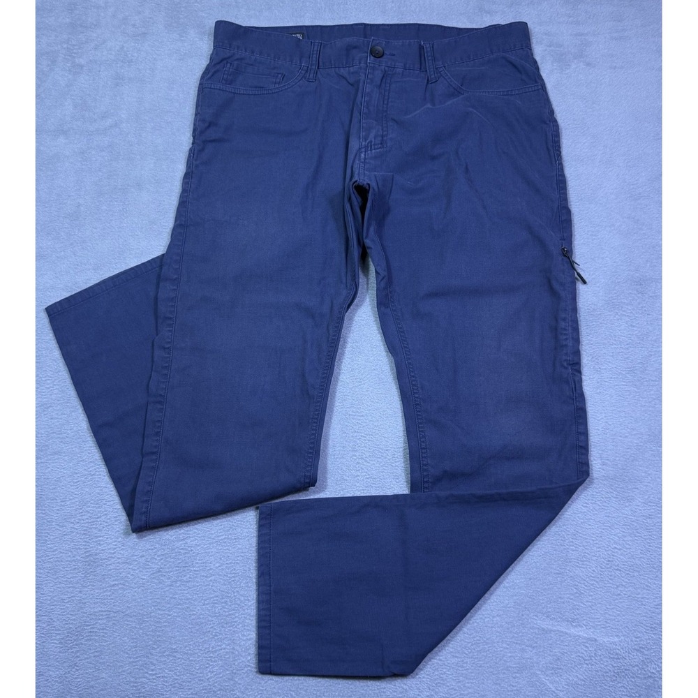 Oakley Pants Mens 36x32 Navy Chino Straight Leg Slim Normcore Skater Utility